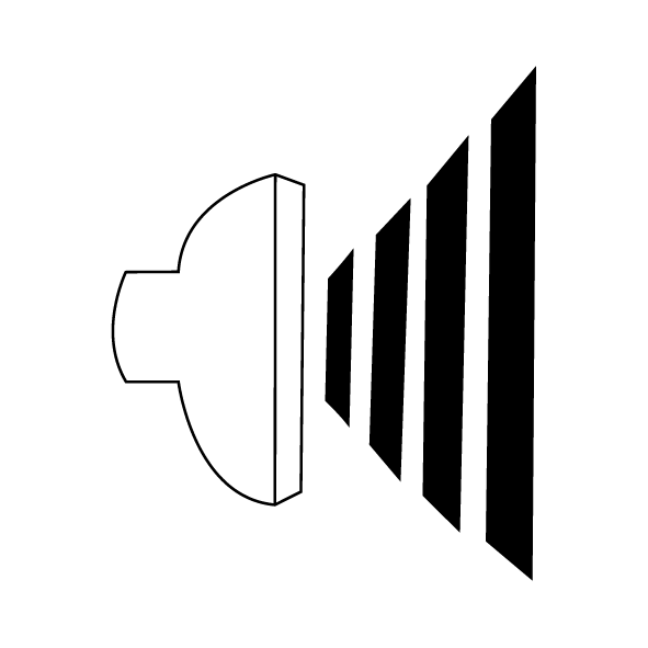 awareness icon intensive Toneinwirkung