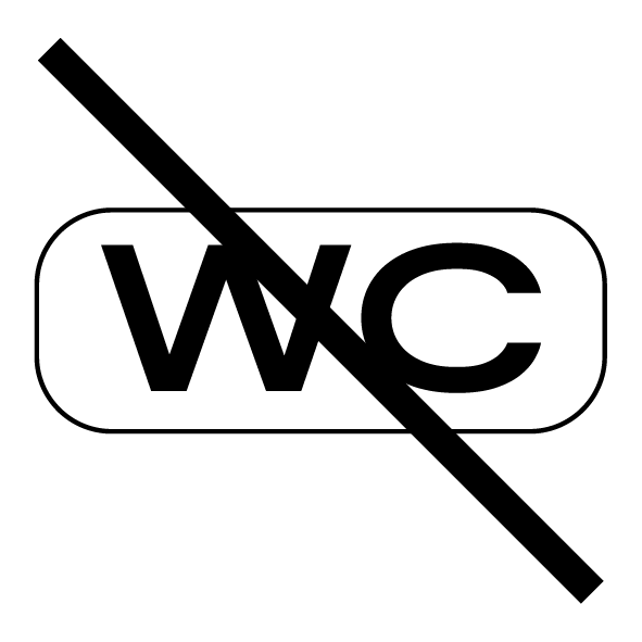 awareness icon wenig sanitäre anlagen